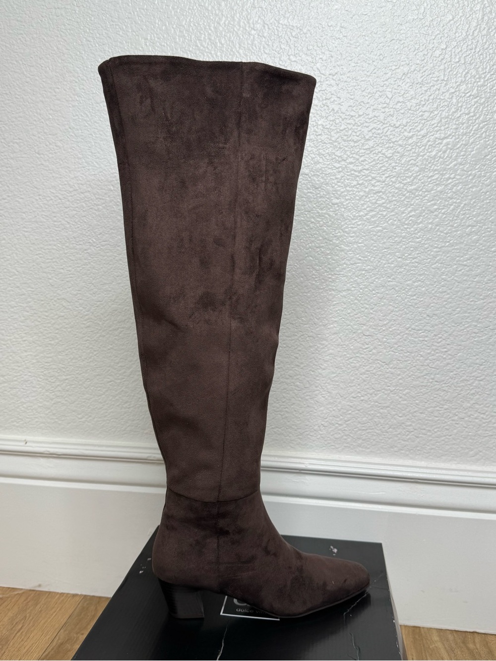 NWT Womens Dolce Vita Knee-High Suede Boot - Brown